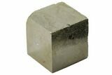 Bargain, Shiny, Natural Pyrite Cube - Navajun, Spain #118297-1